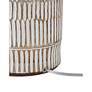 7_Wickes* White-Washed Carved Mango Wood Table Lamp more views