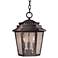 Wickford Bay 14 1/4” High Chain Outdoor Hanging Light