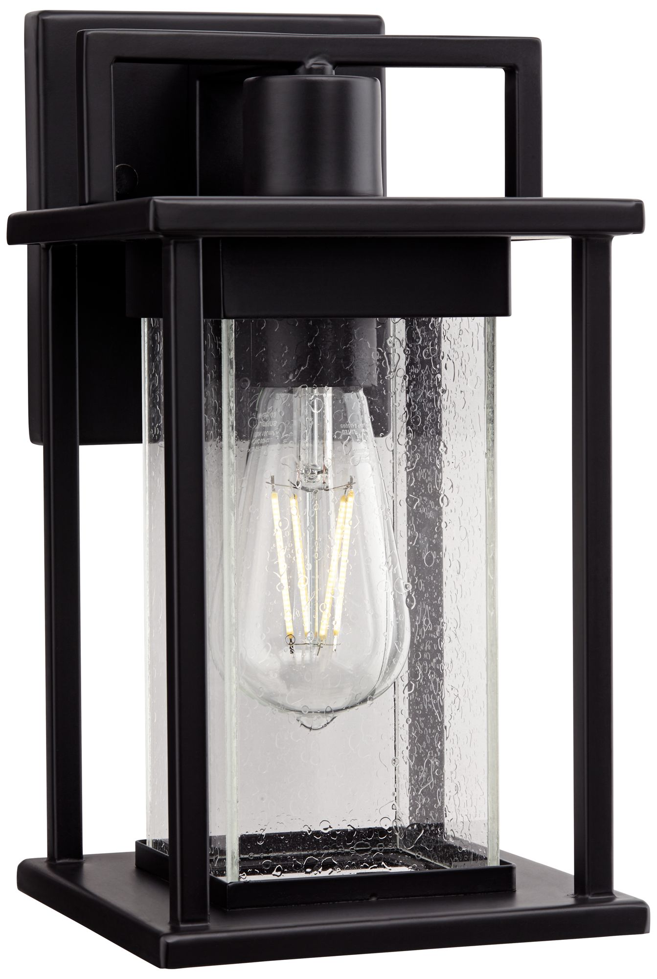 Wickham 11" High Dark Gray Framed Outdoor Wall Light