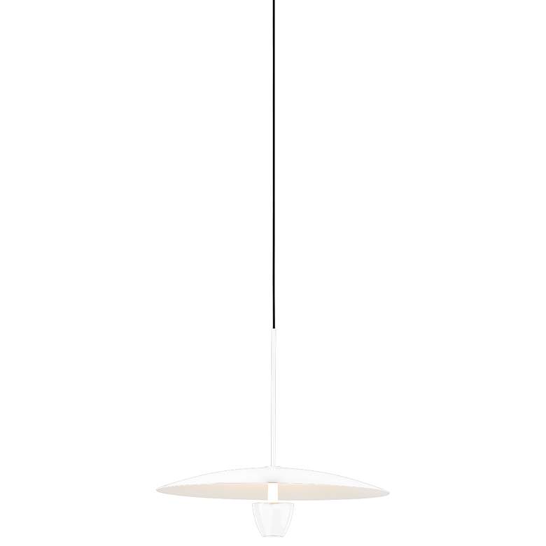 Image 1 Wilbur 15.7" Matte White Pendant
