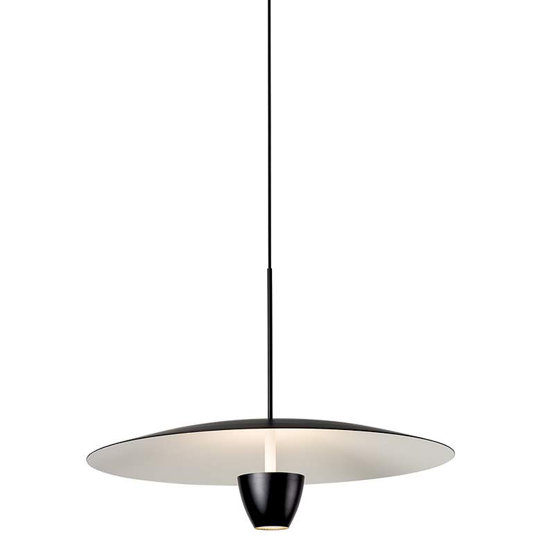 Image 1 Wilbur 21.7" Matte Black Pendant