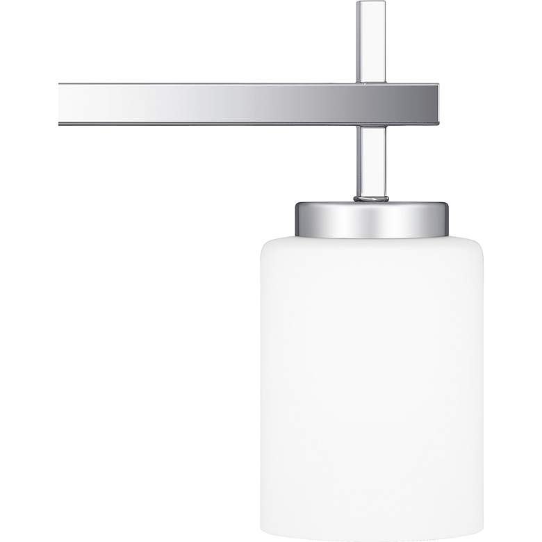Image 4 Wilburn 4-Light Integrated LED Polished Chrome Vanity Light more views