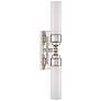 2_Wilcox 25" High Polished Nickel 2-Light LED Wall Sconce more views