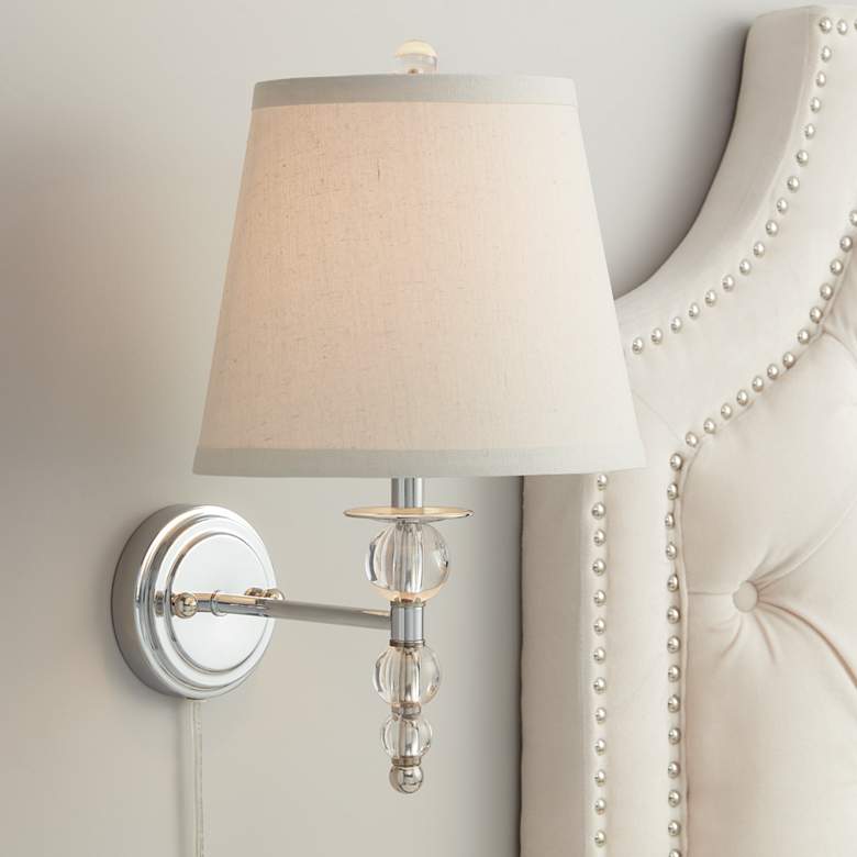 Image 1 Wilcox Globe 17" High Pin-Up Wall Sconce