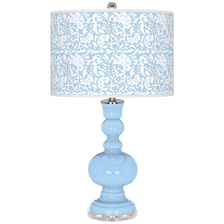 Image 1 Wild Blue Yonder Gardenia Apothecary Table Lamp