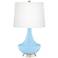 Wild Blue Yonder Gillan Glass Table Lamp