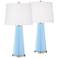 Wild Blue Yonder Leo Table Lamp Set of 2 with Dimmers