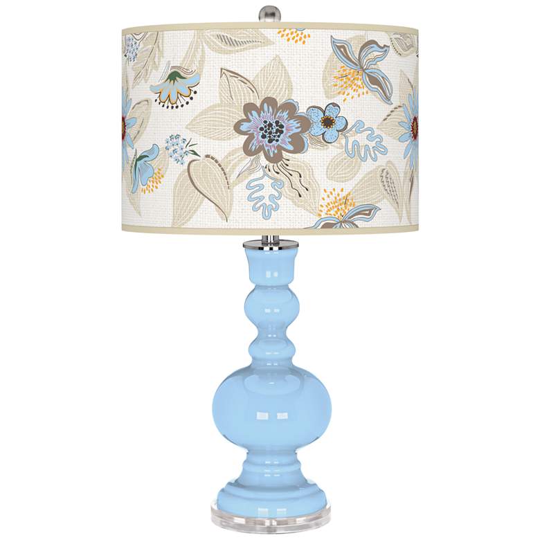Image 1 Wild Blue Yonder Mid-Summer Apothecary Table Lamp