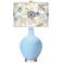 Wild Blue Yonder Mid-Summer Ovo Table Lamp