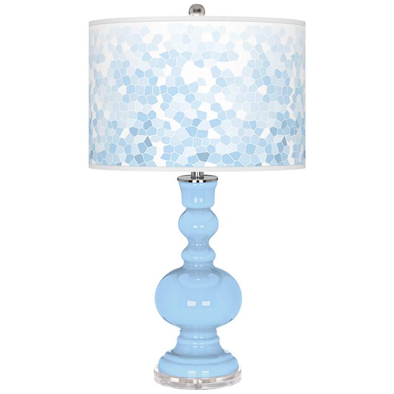 Image 1 Wild Blue Yonder Mosaic Apothecary Table Lamp