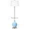 Wild Blue Yonder Ovo Tray Table Floor Lamp