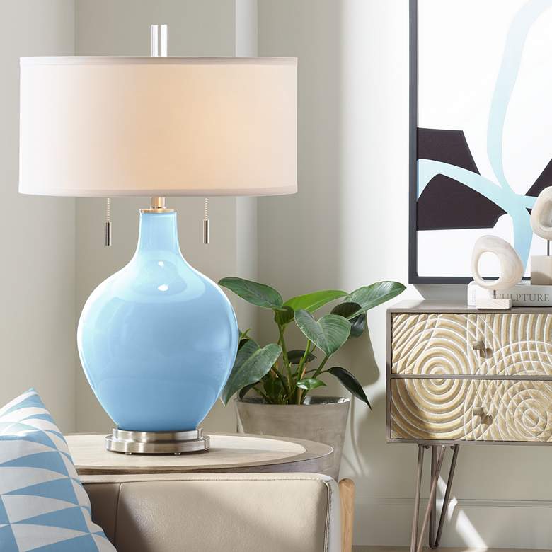 Image 1 Wild Blue Yonder Toby Table Lamp