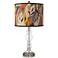 Wild Desert Giclee Apothecary Clear Glass Table Lamp