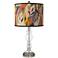 Wild Desert Giclee Apothecary Clear Glass Table Lamp