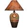 Wild Marigold 29" High Handcrafted Earth Tone Southwest Table Lamp