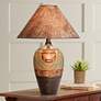 Wild Marigold 29" High Handcrafted Earth Tone Southwest Table Lamp