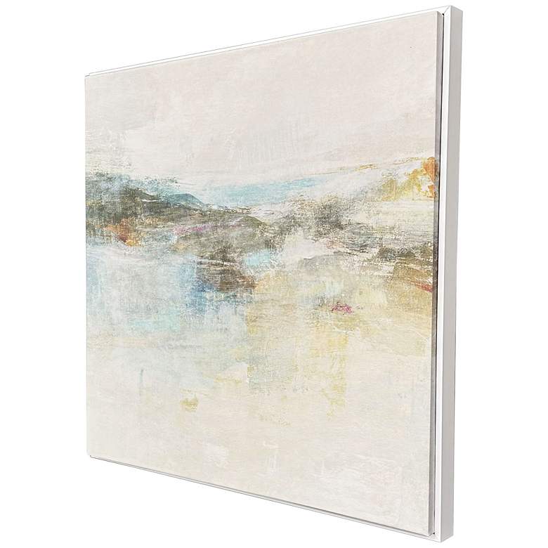 Image 2 Wild Sea 29"W x 29"H Contemporary Canvas more views