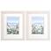 Wild Sea Breeze 9"W x 11"H Framed Art Set of 2