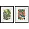Wild Wonderland II 21"W x 25"H Framed Wall Art Set of 2