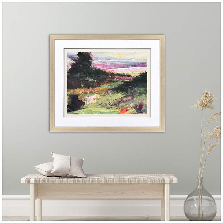 Image 4 Wilderness III 35"W x 29"H Contemporary Framed Art more views