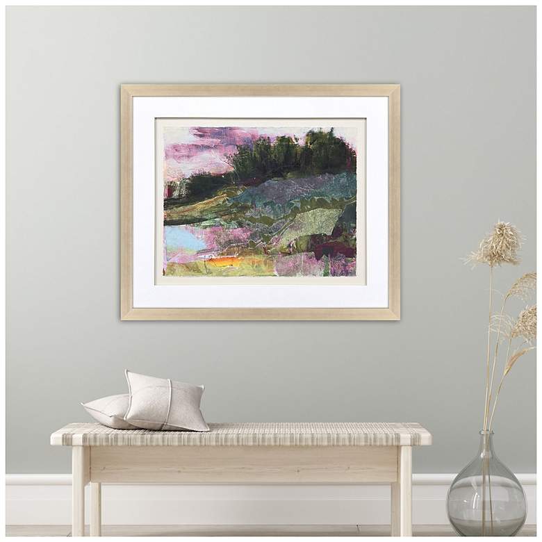 Image 4 Wilderness IV 35"W x 29"H Contemporary Framed Art more views