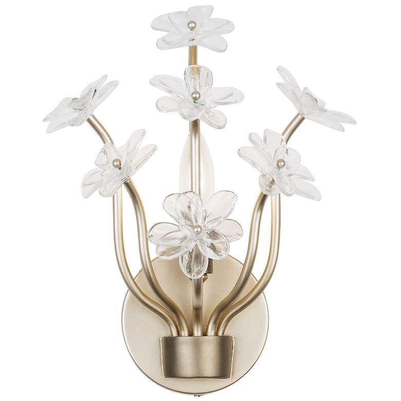 Image 1 Wildflower 1-Lt Sconce - Gold Dust/Artifact