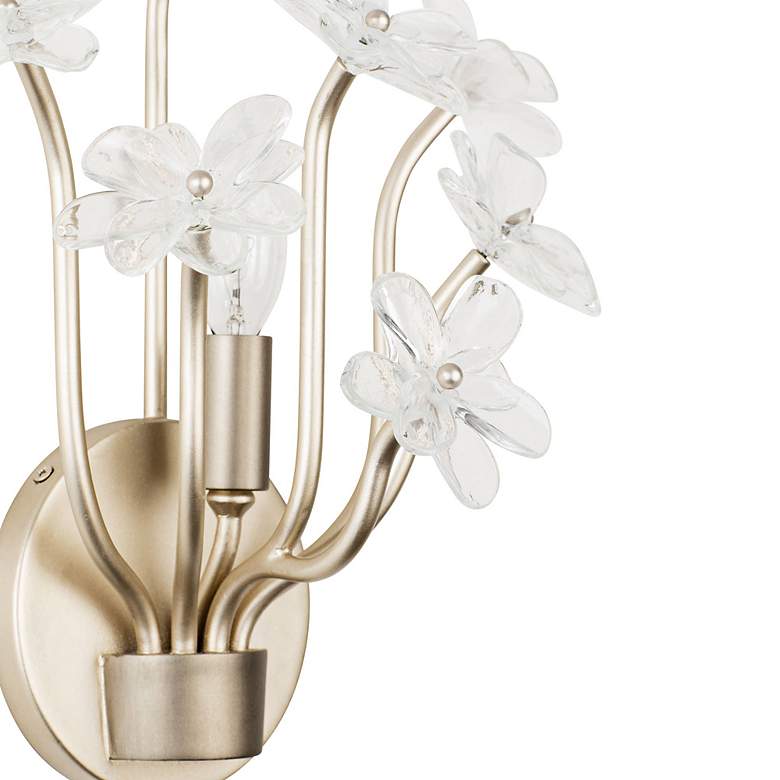 Image 3 Wildflower 1-Lt Sconce - Gold Dust/Artifact more views