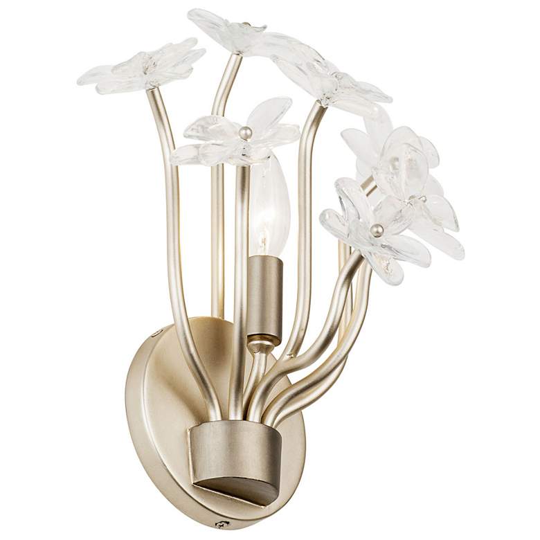 Image 5 Wildflower 1-Lt Sconce - Gold Dust/Artifact more views