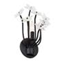 3_Wildflower 1-Lt Sconce - Matte Black more views
