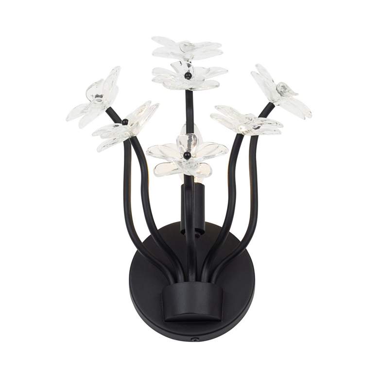 Image 4 Wildflower 1-Lt Sconce - Matte Black more views