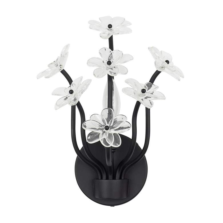 Image 5 Wildflower 1-Lt Sconce - Matte Black more views