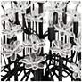 2_Wildflower 15-Lt Chandelier - Matte Black more views