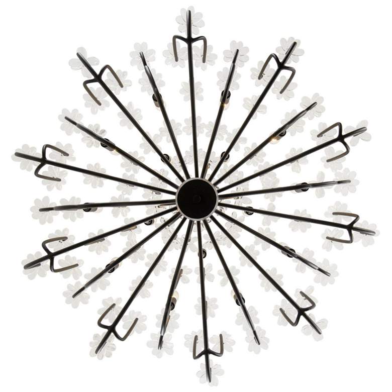 Image 5 Wildflower 15-Lt Chandelier - Matte Black more views