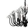 3_Wildflower 6-Lt Chandelier - Matte Black more views