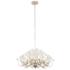 Wildflower 8-Lt Chandelier - Gold Dust/Artifact