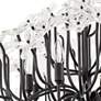 4_Wildflower 8-Lt Chandelier - Matte Black more views