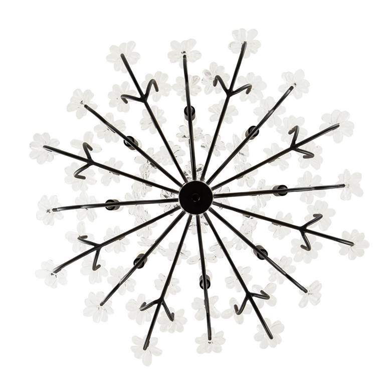 Image 5 Wildflower 8-Lt Chandelier - Matte Black more views