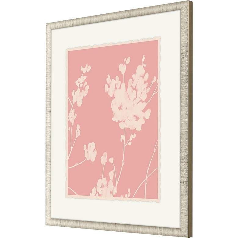 Image 2 Wildflower Silhouette II 39"H Giclee Framed Print Wall Art more views