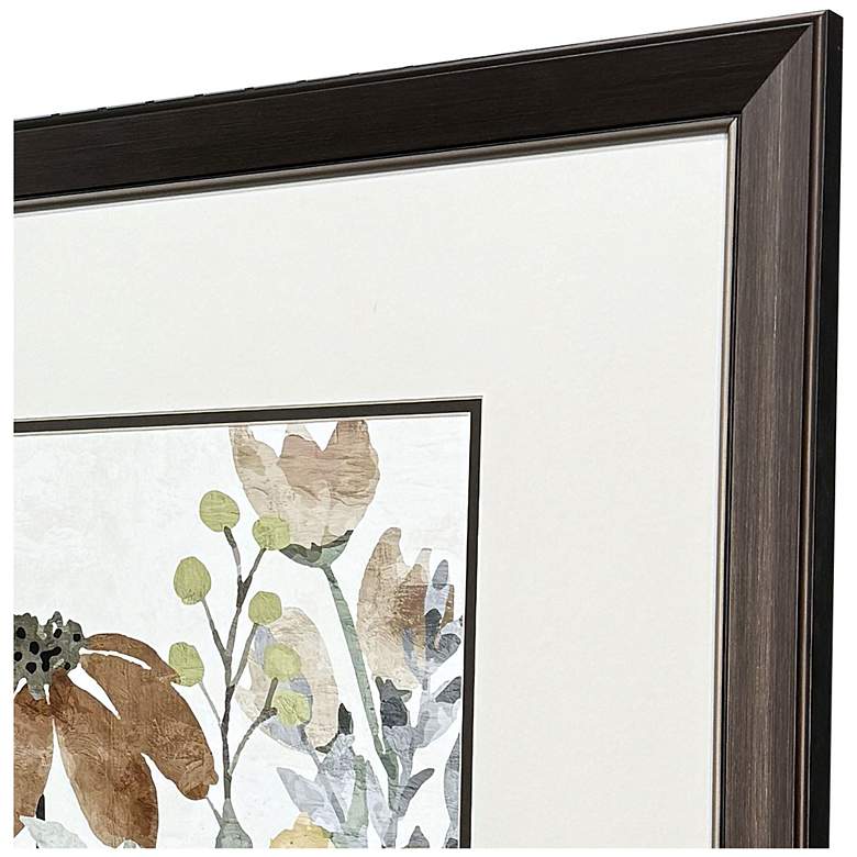 Image 3 Wildflower Square 23"W x 23"H Transitional Framed Art Set of 2 more views