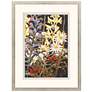 1_Wildflowers B 43" High Rectangular Giclee Framed Wall Art