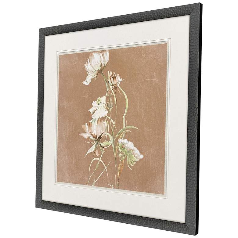 Image 2 Wildflowers II 35"W x 35"H Transitional Framed Art more views