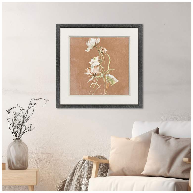 Image 4 Wildflowers II 35"W x 35"H Transitional Framed Art more views