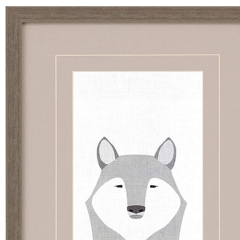 Image 4 Wildlife I 20" High 4-Piece Framed Wall Art Set more views