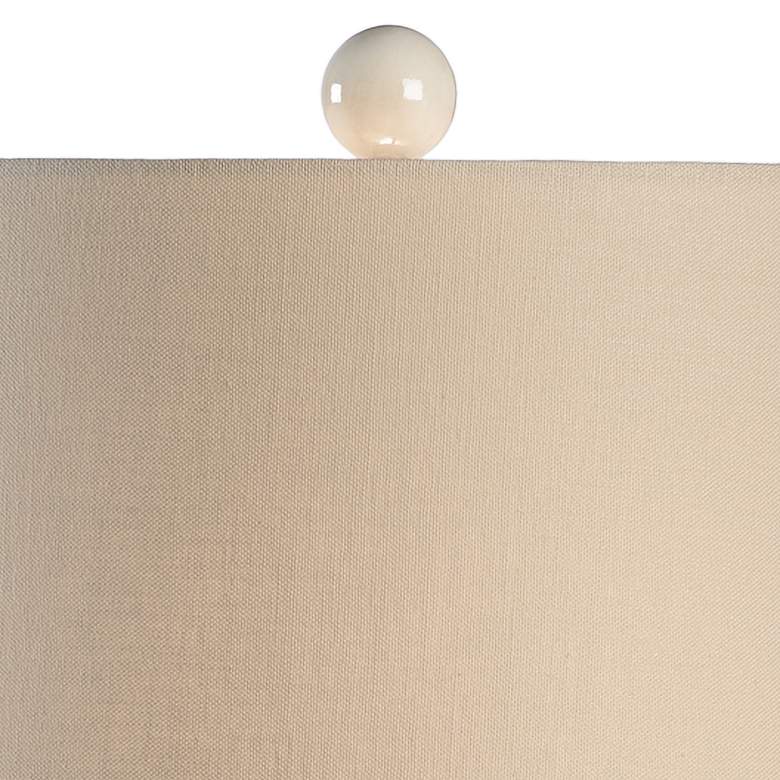 Image 3 Wildwood Artichoke 18 1/2"H Antique White Accent Table Lamp more views