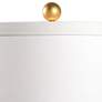 3_Wildwood Beehive 17 3/4"H Blue Porcelain Accent Table Lamp more views