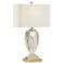 Wildwood Christal Clear Crystal Table Lamp with USB Port