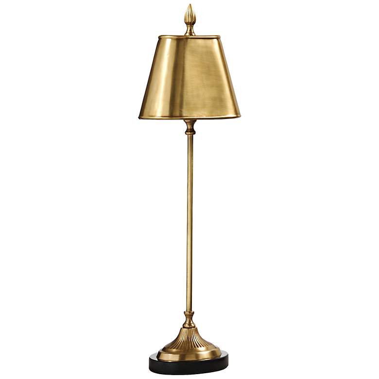 Image 1 Wildwood Delicate Console Brass Table Lamp