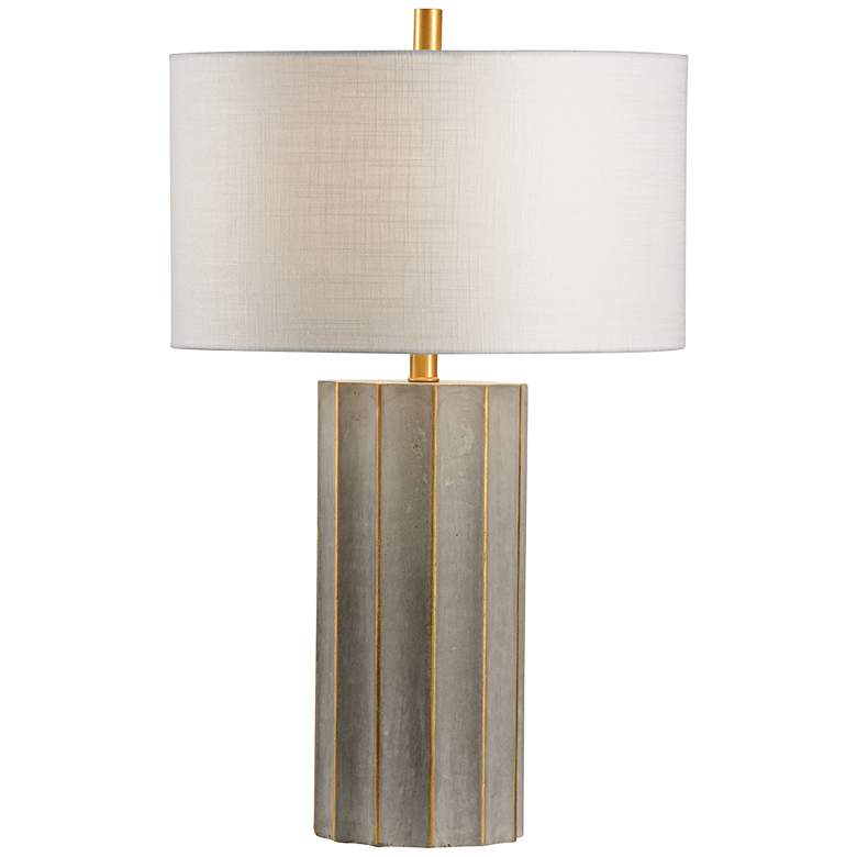 Image 1 Wildwood Doric Natural Concrete Table Lamp