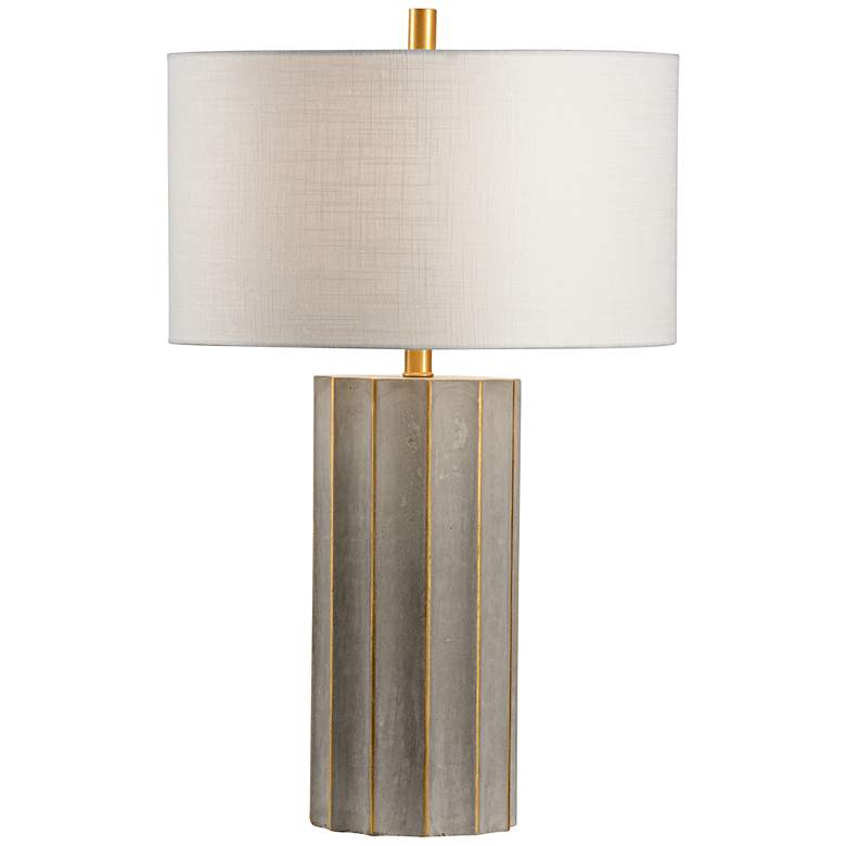 Image 1 Wildwood Doric Natural Concrete Table Lamp