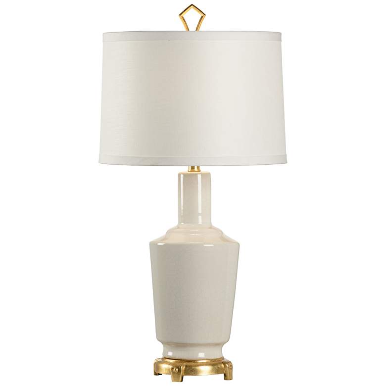 Image 1 Wildwood Emma Snow Glaze Ceramic Table Lamp